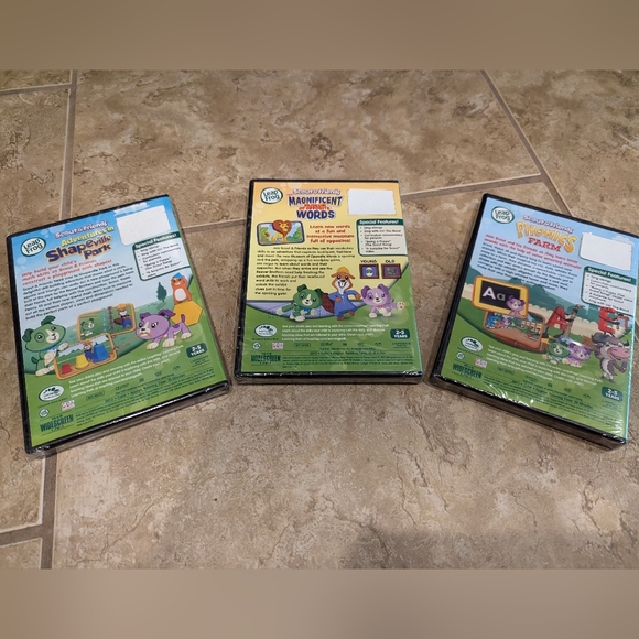 Lot of 3 New Leap frog DVDs educational - Picture 2 of 3